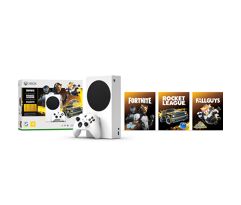 Console Xbox Series S Ed. Especial com Fortnite + Rocket League + Fallguys