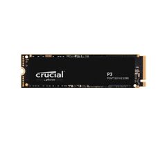 SSD Crucial P3 1TB 3D NAND M.2 NVMe Leitura: 3500Mb/s e Gravação: 3000Mb/s