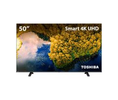 Smart TV DLED 50'' 4K 50C350LS VIDAA 3 HDMI 2 USB Wi-Fi Toshiba TB012M