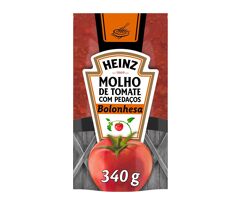 Kit com 18 Molho de Tomate Heinz Bolonhesa 340g