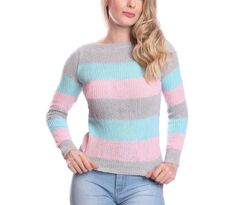 Blusa Blusinha Fang Listrada Manga Longa Feminina