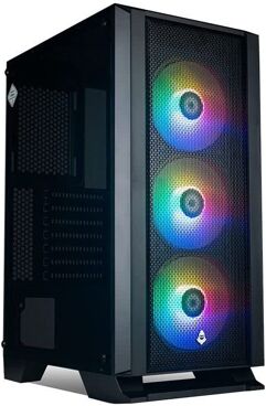 Gabinete Gamer Mancer Narok RGB Mid-Tower Lateral de Vidro MCR-NRK-RGB01