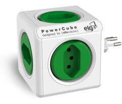 Multiplicador 5 Tomadas Bivolt PowerCube ELG - PWC-R5