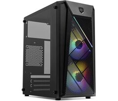 Gabinete Gamer TGT Erion RGB Mini-Tower Lateral Acrilico Com 2 Fans TGT-ERN-RGB01