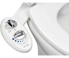 LUXE Bidet NEO 120 – Bocal de autolimpeza – Acessório de vaso sanitário para bidê de água doce não elétrico