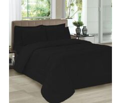 Jogo de Cama Casal 5 Peças com Edredom e Porta Travesseiros Casa Dona