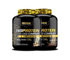 Kit 2x Whey Protein Isolado Iso Blend Complex 2Kg Pretorian
