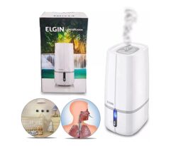 Umidificador de Ar Elgin Ultrassônico 2 Litros 3 níveis de intensidade Bivolt