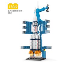 Blocos de Montar Foguete com mais de 100 peças