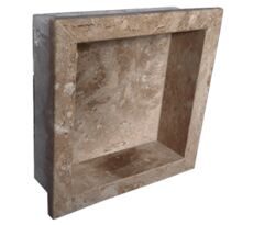 Nicho RW para Banheiro Mármore Travertino Comercial
