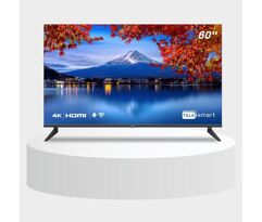 Smart TV HQ 60" UHD 4K HDR Android 11 Sistema Ultrasound Design Slim Processador Quad Core Espelhamento de tela HQSTV60NK