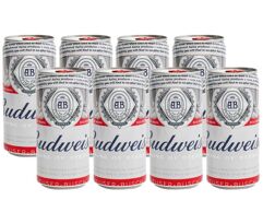 Cerveja Budweiser American Lager 8 Unidades Lata 269ml