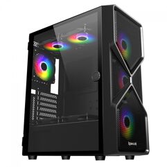 Gabinete Gamer Redragon Superion Mid Tower Vidro Temperado ATX GC-MB211