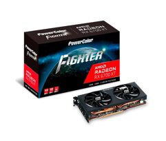 Placa de Vídeo PowerColor Fighter AMD Radeon RX 6700XT 16Gbps 12GB GDDR6 RDNA 2 Architecture FreeSync