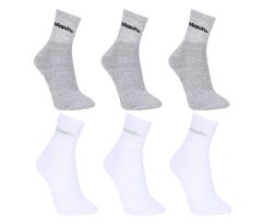 Kit Meia Mash Cano Curto com felpa 6 Pares