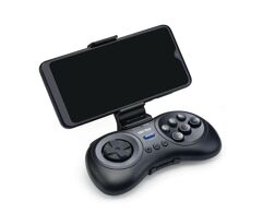 Controle Joystick sem fio TecToy M30 para Mobile + Clip Bluetooth Preto TECTOY
