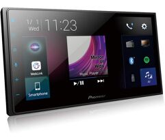 Central Multimídia Pioneer 2Din 6.8" BT Espelhamento TV Digital Integrada FM Weblink USB DMH-Z5380TV