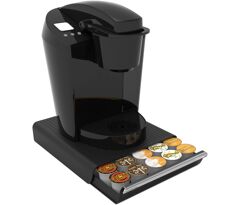 Gaveta Mind Reader e suporte para cápsulas de café