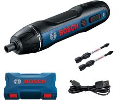 Parafusadeira a Bateria Bosch Go 3,6V BIVOLT com 2 bits e Maleta