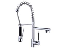 Torneira Gourmet Prizi Cheff 50cm Bancada com Spray Monocomando