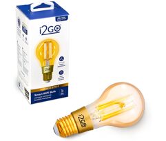 Lâmpada Inteligente Smart Lamp I2GO Vintage Wi-Fi LED Filamento I2GO Home - Compatível com Alexa