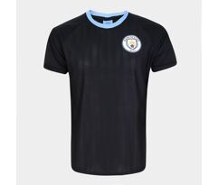 Camisa Manchester City Black Edition Masculina Preto