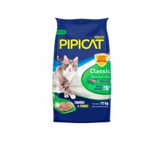Areia Argila Esmectita Pipicat para Gatos Classic 4kg Verde