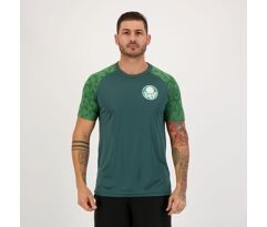 Camisa Palmeiras Raglan Verde Escuro