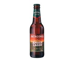 Kit 6 Cervejas Patagonia Amber Lager 355ml Long Neck