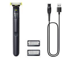 Barbeador Philips OneBlade QP1424/10 Bivolt Preto