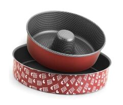 Conjunto de Assadeiras 2 Peças Alegrete Enjoy em Alumínio com Revestimento Antiaderente Vermelho