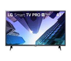 Smart TV LG 43" HDR WebOS ThinQ AI Full HD LED 43LM631C0SB