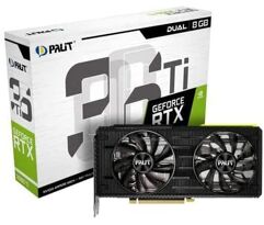 Placa de Vídeo Palit RTX 3060 Ti Dual 8G GDDR6 Ray Tracing Boost DisplayPort HDMI LHR