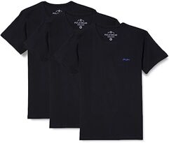 Kit com 3 Camisetas básicas Polo Wear Masculino
