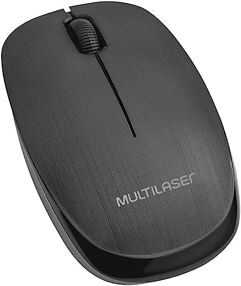 Mouse Sem Fio Multilaser MO251 2.4 Ghz 1200 DPI Usb
