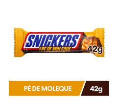Chocolate Snickers Pé De Moleque Individual 42g
