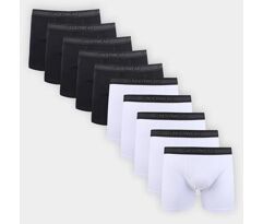 Kit Cueca Boxer Underwear com 10 Peças