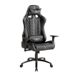 Cadeira Gamer Husky Gaming Hailstorm, Preto, Com Almofadas, Reclinável, Descanso de Braço 2D HHA-BK