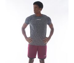 Camiseta Masculina Dry Essential Mescla Alpha CO Cinza