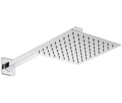 Ducha Quadrada de Parede Cromada Fria Cascata Nell YL-06