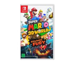 Super Mario 3D World + Bowser Fury Nintendo Switch - Mídia Física