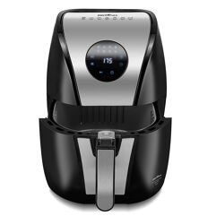 Fritadeira Air Fryer Sem Óleo Britânia Digital, 5L, 1500W, 127V, Inox BFR41PI