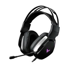 Headset Gamer Rapoo VH710 VPro, RGB, Surround 7.1, Driver 50mm, USB, MacOS, Windows, Linux, Preto RA033