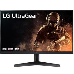 Monitor Gamer LG UltraGear 24 Full HD, 144Hz, 1ms, IPS, HDMI e DisplayPort, 99% sRGB, HDR, FreeSync Premium, VESA 24GN60R-B.AWZM