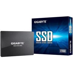 SSD 120 GB Gigabyte, SATA, Leitura: 500MB/s e Gravação: 380MB/s GP-GSTFS31120GNTD