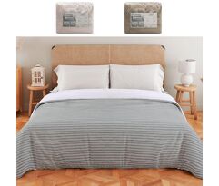 Coberdrom Cobertor Casal Aveludado Manta Soft com Sherpa Dupla Face 220X240cm BF Colchões