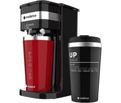 Cafeteira Elétrica Cadence O' clock com Copo Extra Black 110V/220V