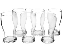 Jogo de Copos de Vidro para Cerveja 220ml 6 Peças - Nadir Frevo