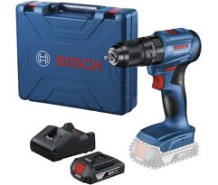 Furadeira Parafusadeira Impacto 18V Bosch Sem Fio 1 bateria GSB185LI-1B