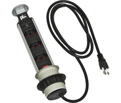 Torre de Tomadas Multiplug com 3 Tomadas